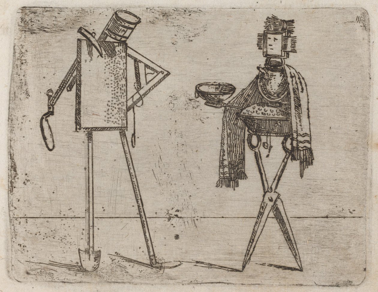 选自 "Bizzarie di varie Figure" 作者 乔瓦尼·巴蒂斯塔·布拉切利
