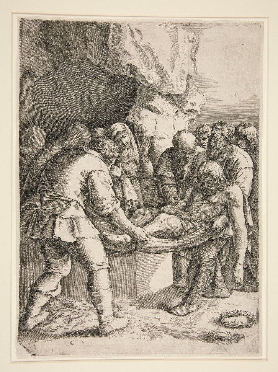 墓穴 作者 Giovanni Battista Franco（称为 Il Semolei）