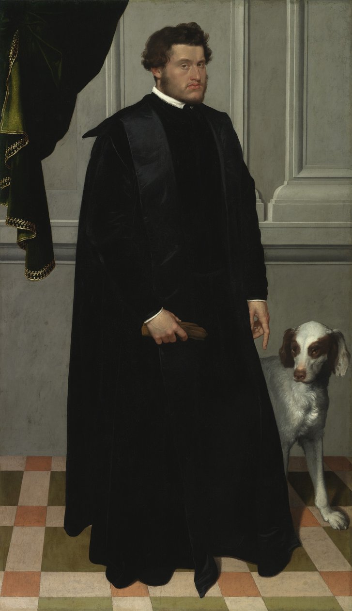 吉安·罗多维科（Gian Lodovico Madruzzo），1551-52年 作者 乔瓦尼·巴蒂斯塔·莫罗尼