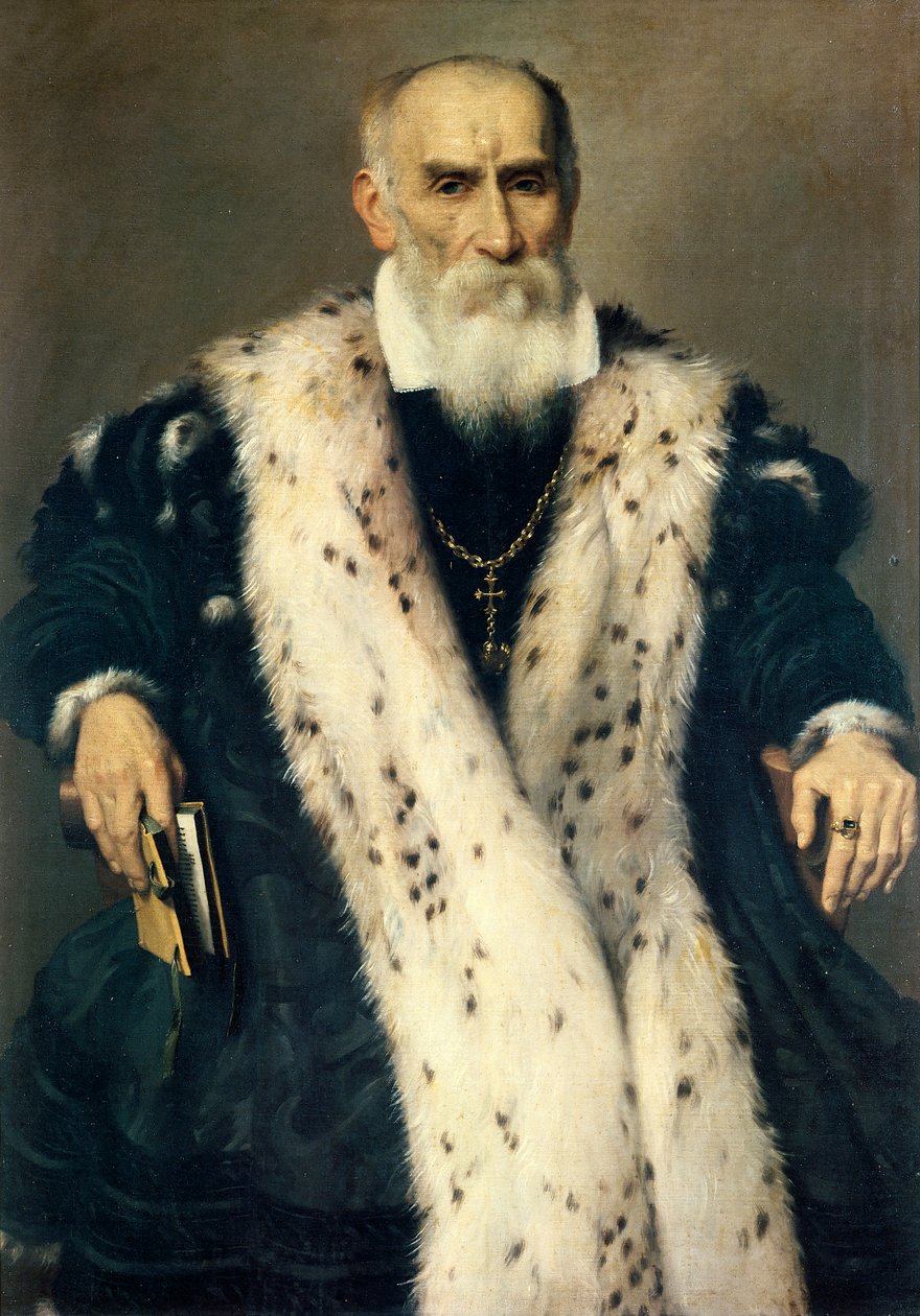 吉安·杰罗拉莫·阿尔巴尼的肖像，乔瓦尼·巴蒂斯塔·莫罗尼（Giovanni Battista Moroni，约 1525-1578 年）绘制，布面油画 作者 乔瓦尼·巴蒂斯塔·莫罗尼