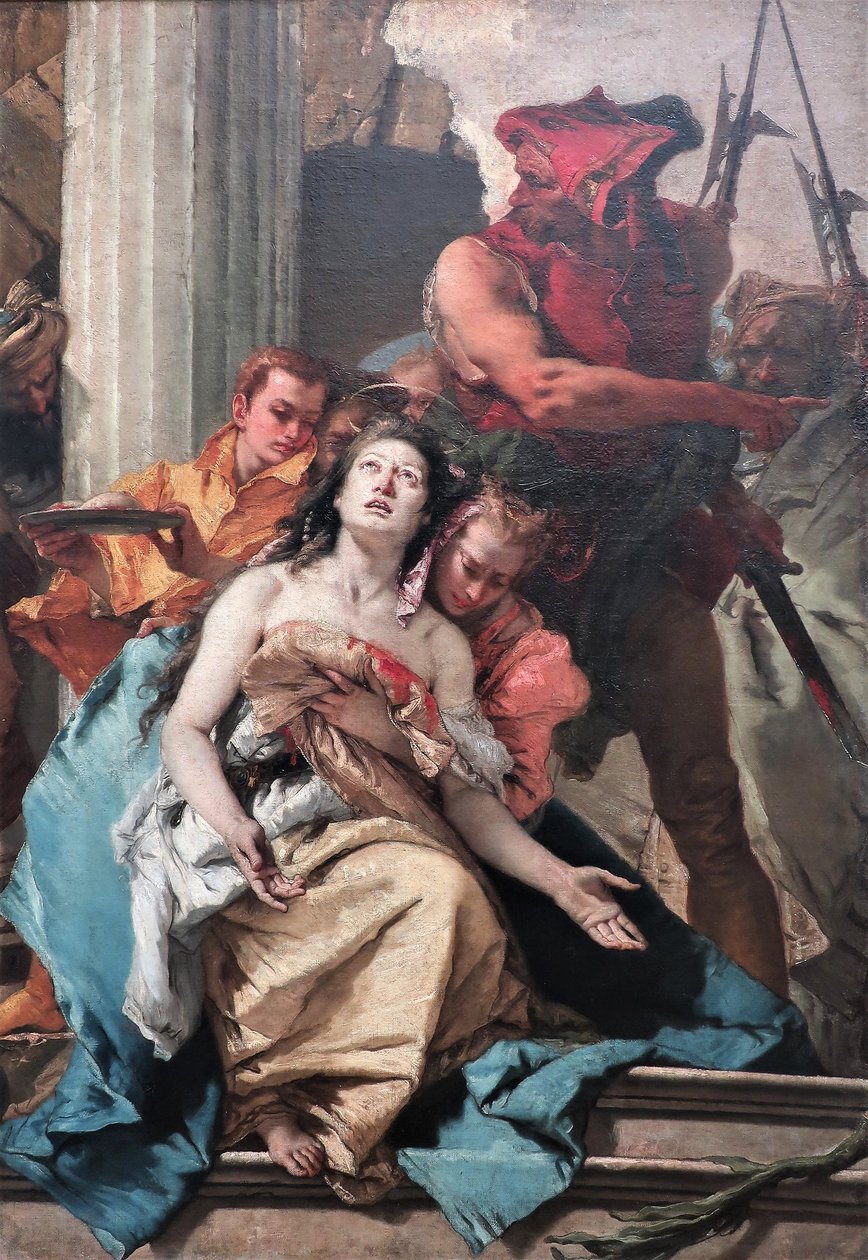 1755 Tiepolo Hl.阿加特 作者 乔凡尼·巴蒂斯塔·提埃波罗