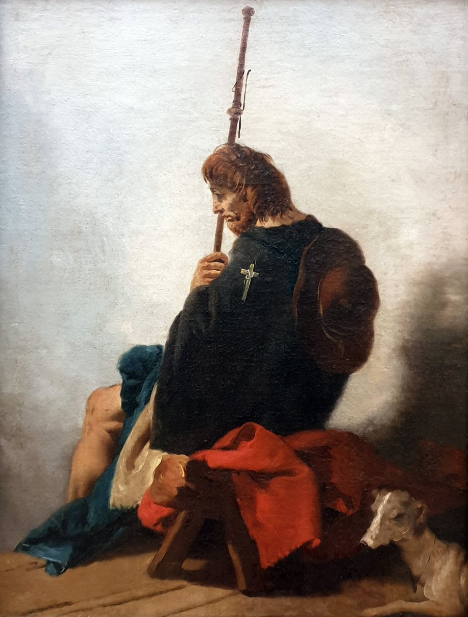 德语：Der Heilige Rochus Saint Roch 作者 乔凡尼·巴蒂斯塔·提埃波罗