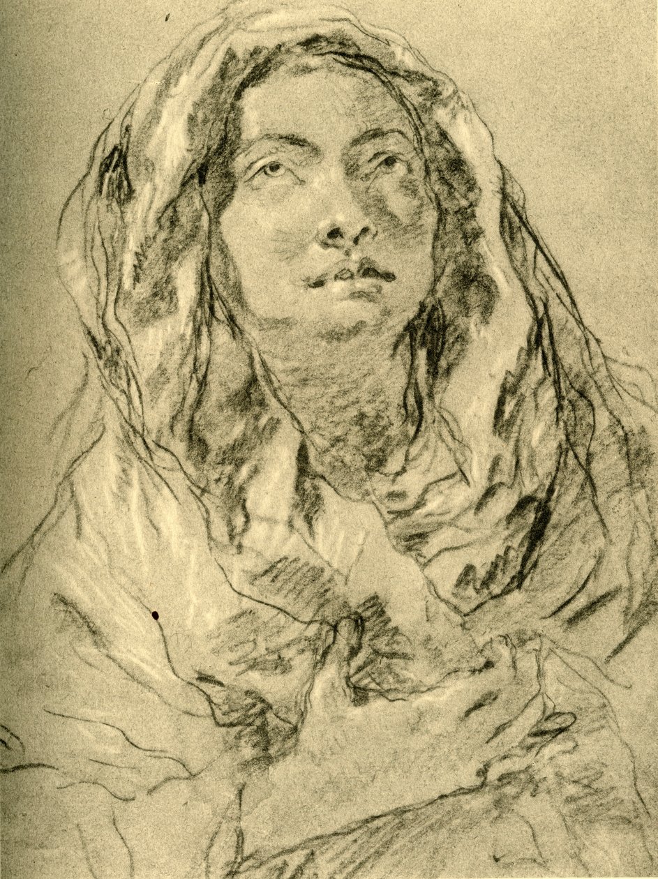 Mater Dolorosa，18世纪中叶，1928年 作者 乔凡尼·巴蒂斯塔·提埃波罗