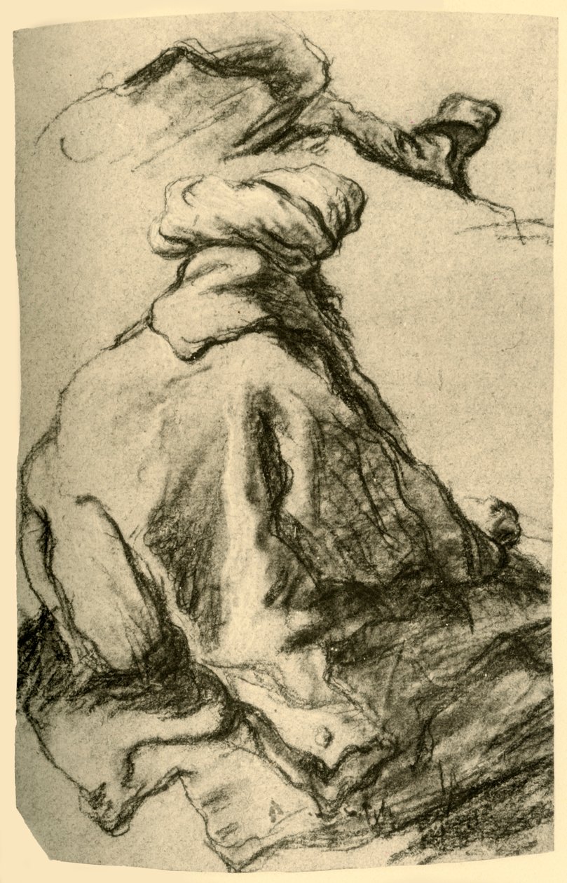 东方坐像，c1740年代，1928年 作者 乔凡尼·巴蒂斯塔·提埃波罗