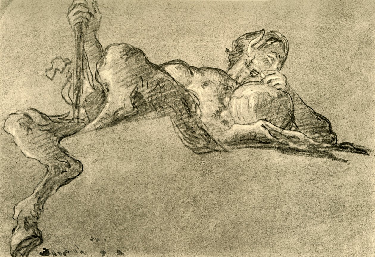 萨特酒壶，C1761，1928年 作者 乔凡尼·巴蒂斯塔·提埃波罗