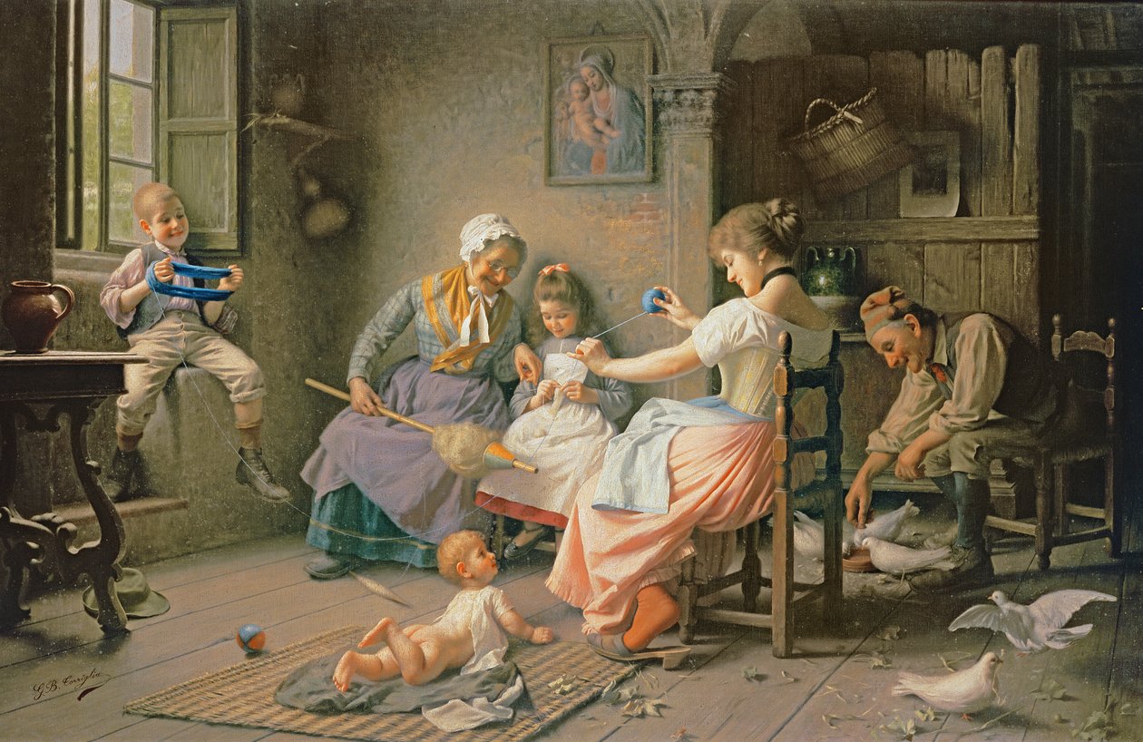 帮助母亲 作者 乔凡尼·巴蒂斯塔·托里利亚（Giovanni Battista Torriglia）