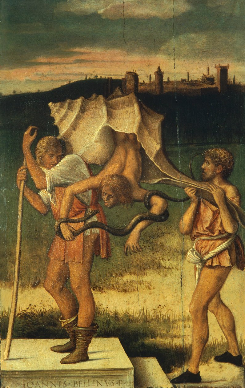 寓言 恶意八卦（或诽谤） 作者 乔凡尼·贝里尼（Giovanni Bellini）