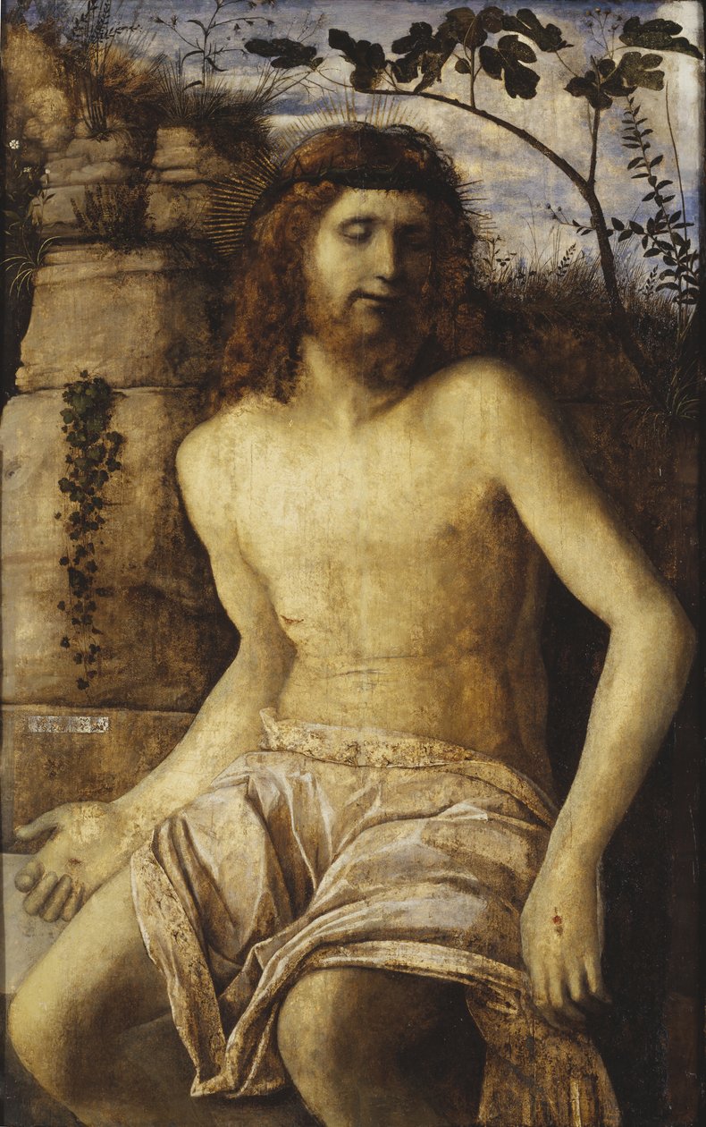基督加冕荆棘，公元前1500年 作者 乔凡尼·贝里尼（Giovanni Bellini）