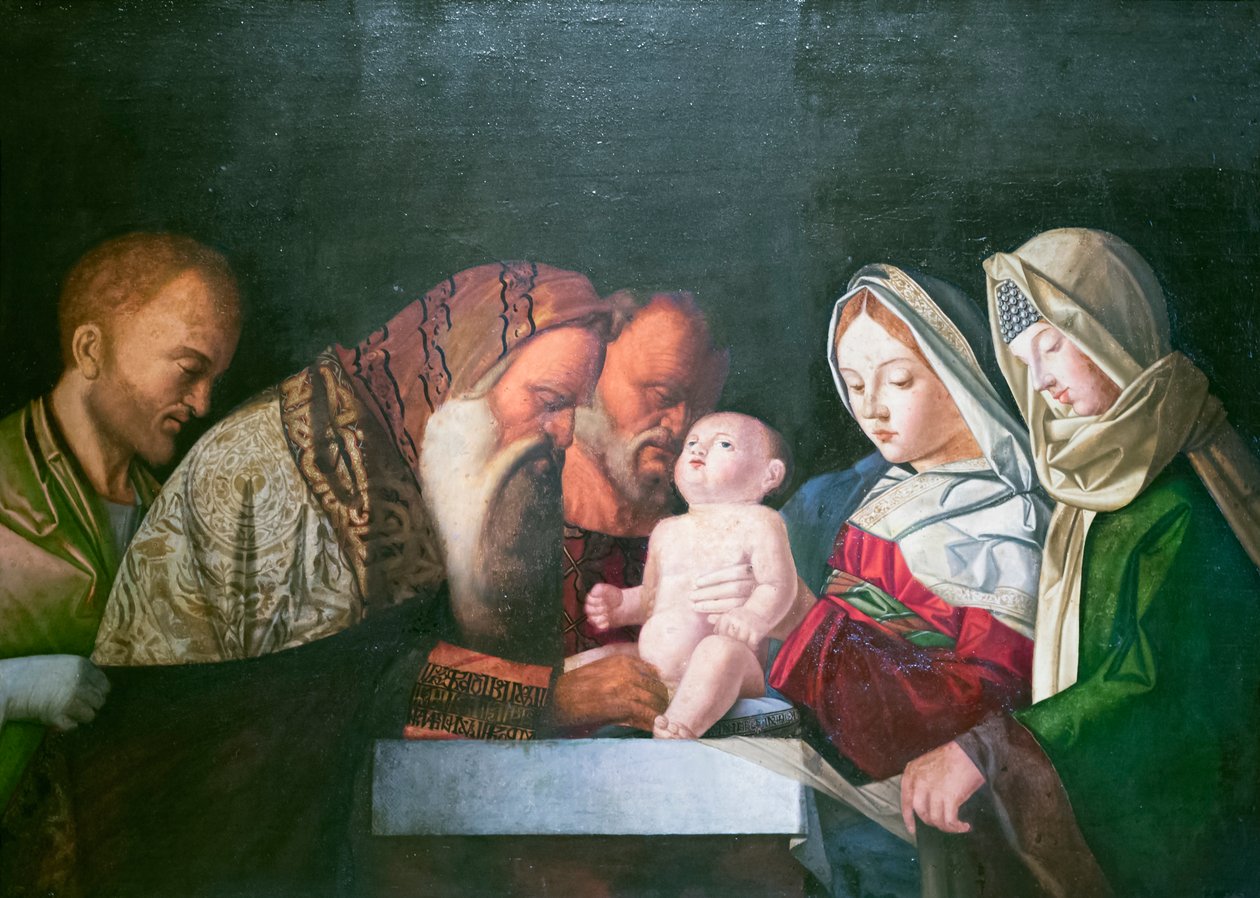 割礼 作者 乔凡尼·贝里尼（Giovanni Bellini）
