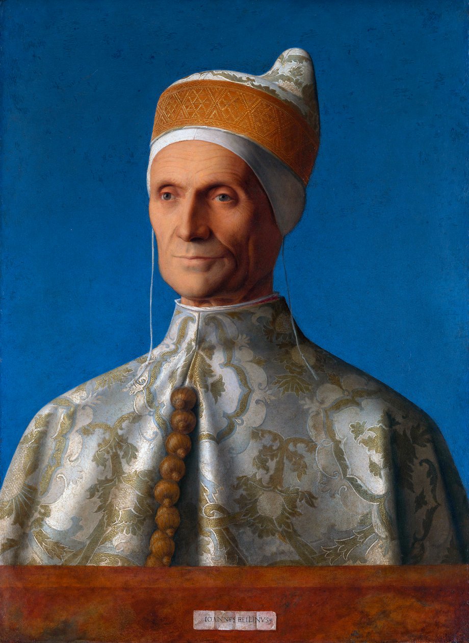总督Leonardo Loredan，1502年 作者 乔凡尼·贝里尼（Giovanni Bellini）