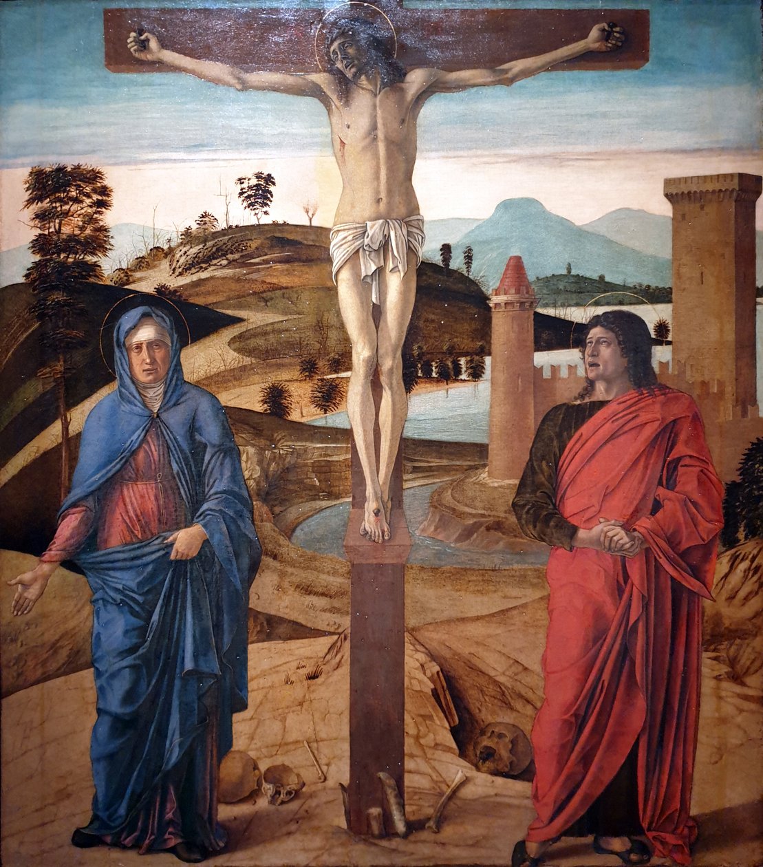 法语: Le Calvaire Calvary 作者 乔凡尼·贝里尼（Giovanni Bellini）