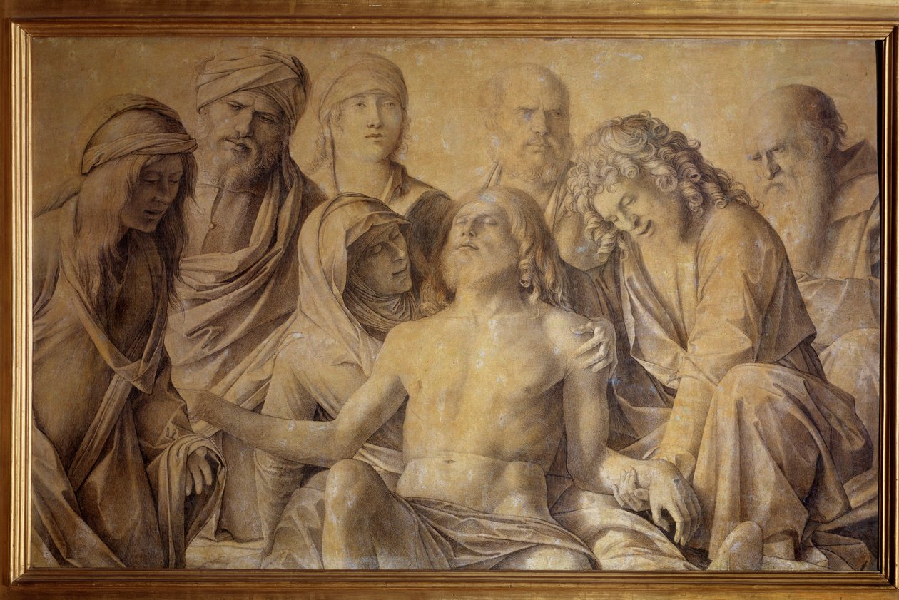 对基督之死的哀悼（蛋彩画） 作者 乔凡尼·贝里尼（Giovanni Bellini）