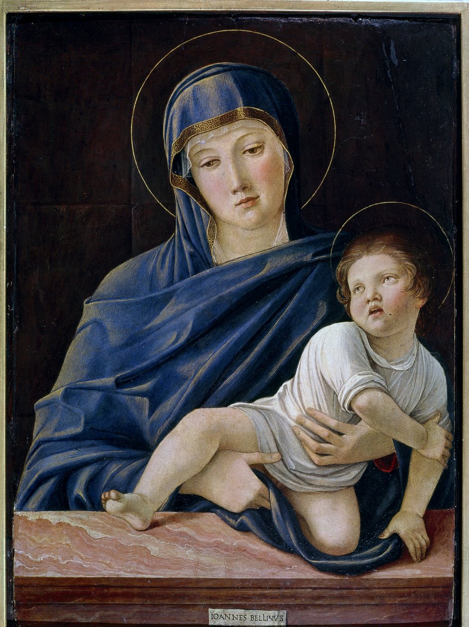 洛奇斯圣母圣母和圣婴 作者 乔凡尼·贝里尼（Giovanni Bellini）