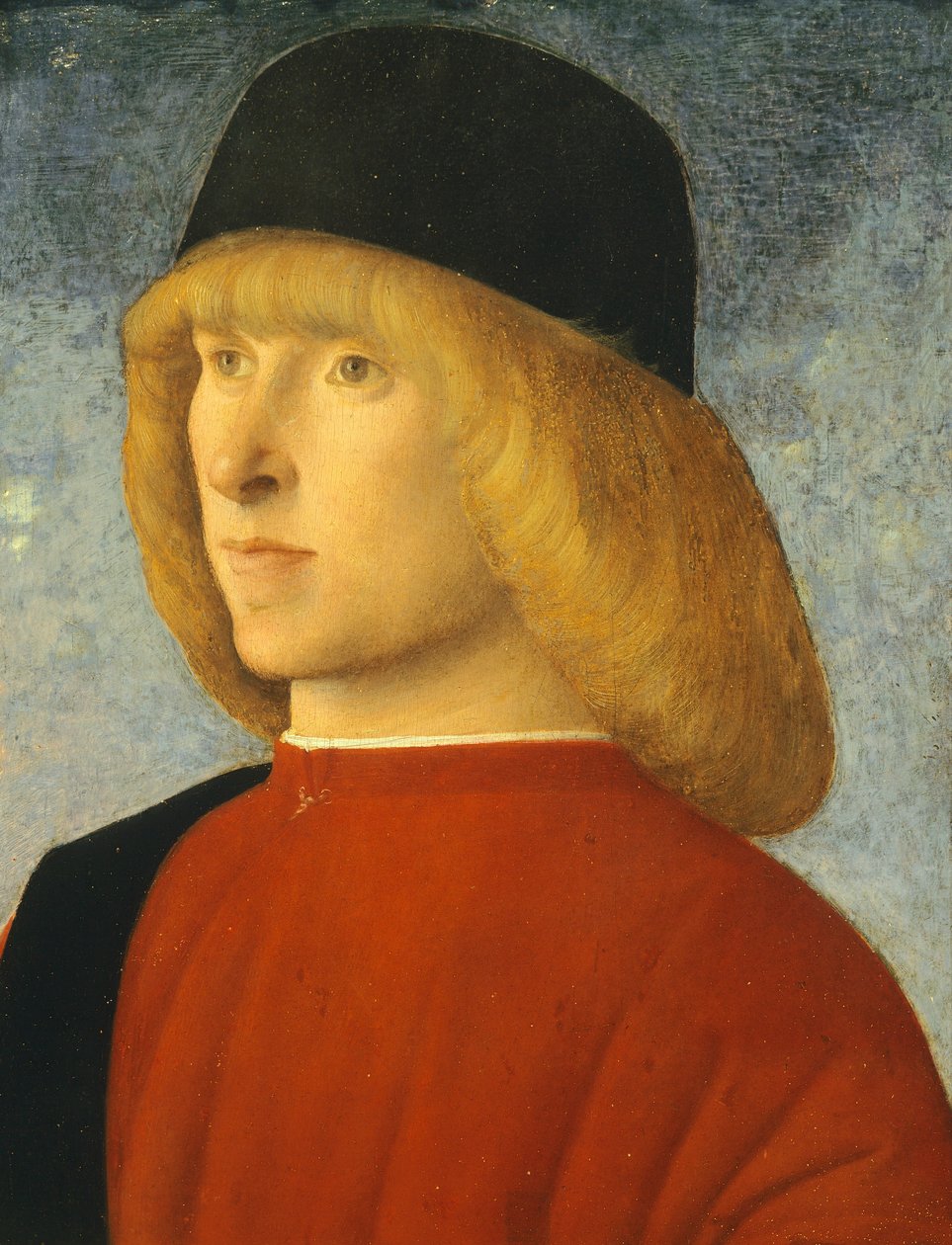 年轻参议员的肖像，乔瓦尼·贝利尼（Giovanni Bellini，1431-36 - 1516）创作，面板油画，35x26,4 厘米，约 1485-1490 年 作者 乔凡尼·贝里尼（Giovanni Bellini）