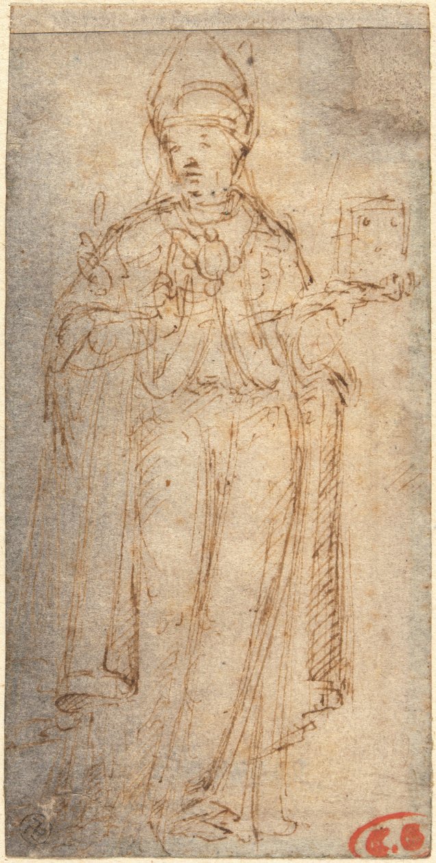 图卢兹的圣路易斯手持书籍 作者 乔凡尼·贝里尼（Giovanni Bellini）