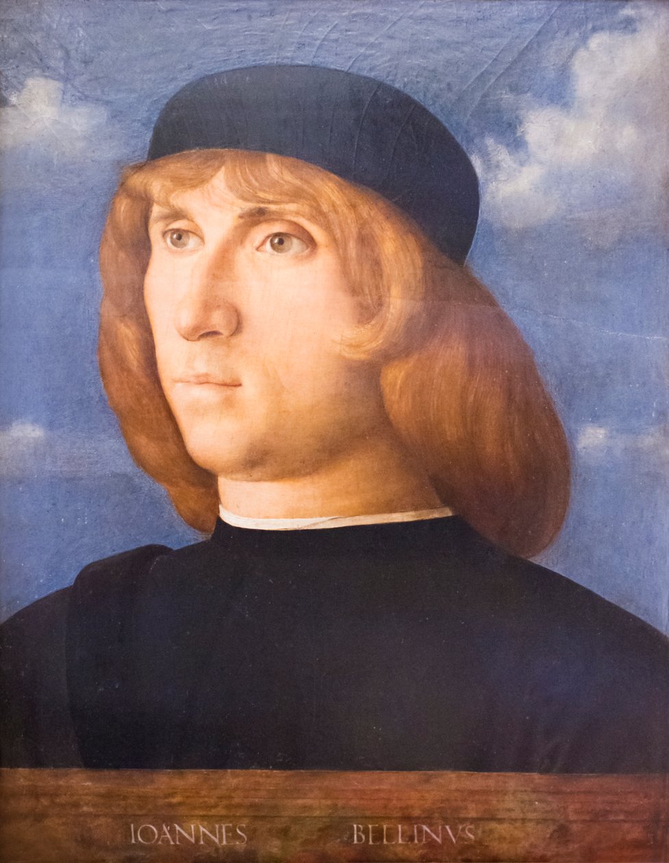 自画像（油画） 作者 乔凡尼·贝里尼（Giovanni Bellini）