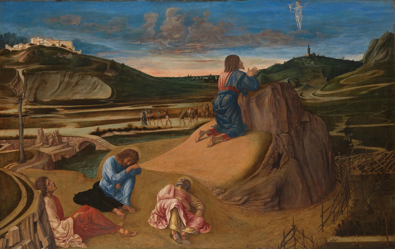 花园里的痛苦 作者 乔凡尼·贝里尼（Giovanni Bellini）
