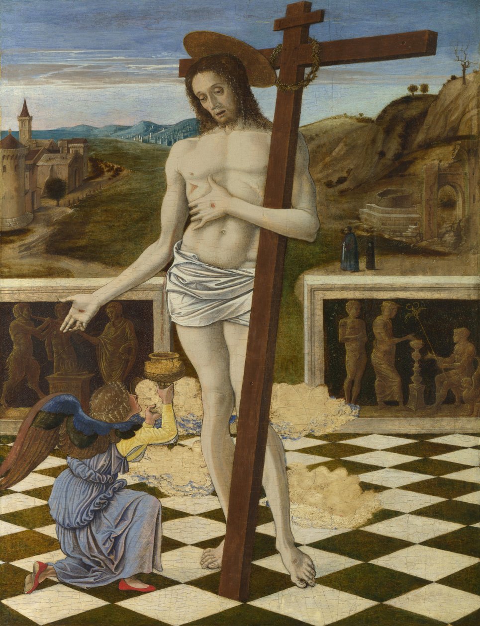 救赎者之血，约1460年 作者 乔凡尼·贝里尼（Giovanni Bellini）