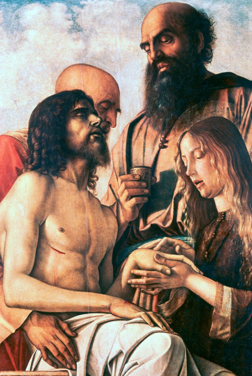 葬礼，c1450-1516 作者 乔凡尼·贝里尼（Giovanni Bellini）