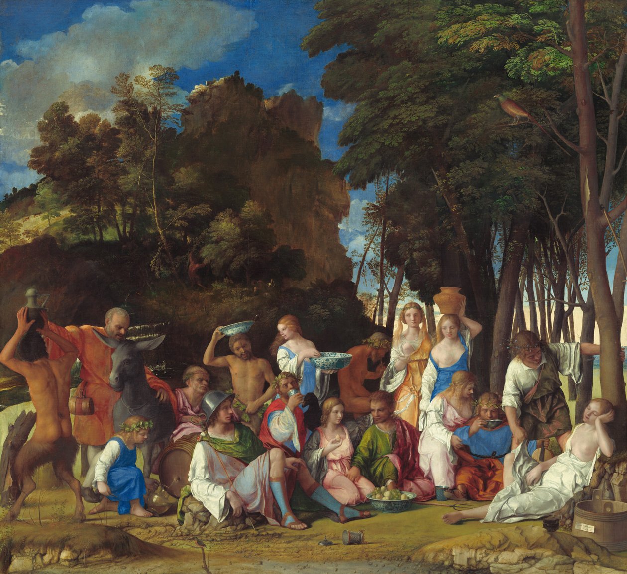 诸神的盛宴，15141529。 作者 乔凡尼·贝里尼（Giovanni Bellini）