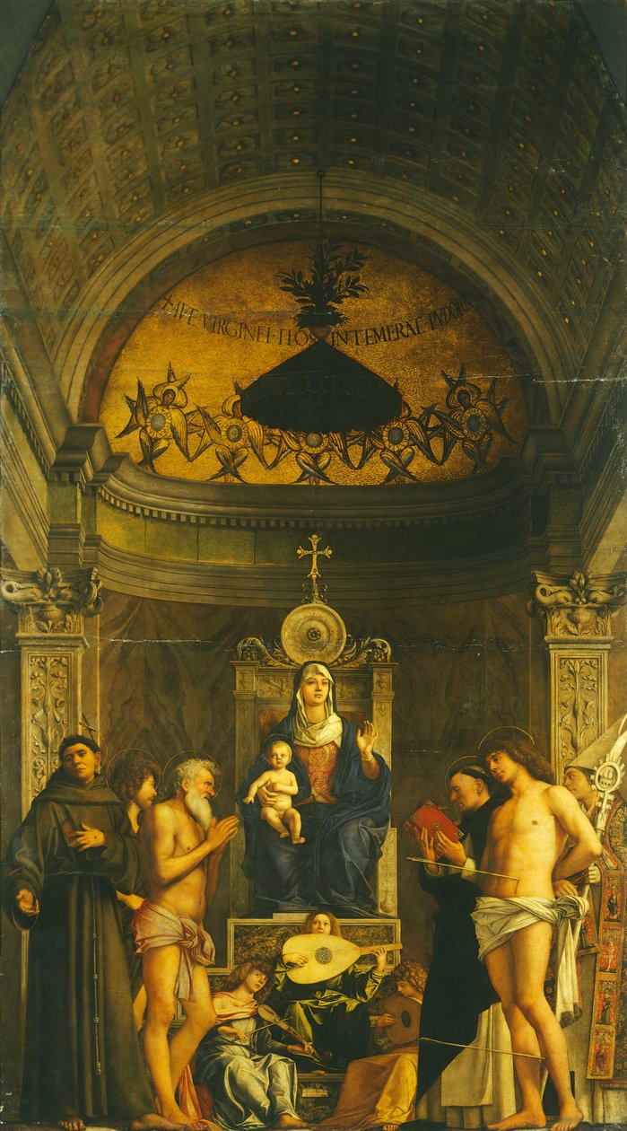 圣乔贝祭坛画 作者 乔凡尼·贝里尼（Giovanni Bellini）