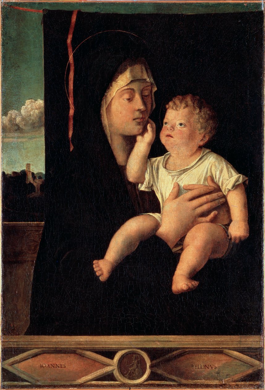 15世纪或16世纪初的童贞女 作者 乔凡尼·贝里尼（Giovanni Bellini）
