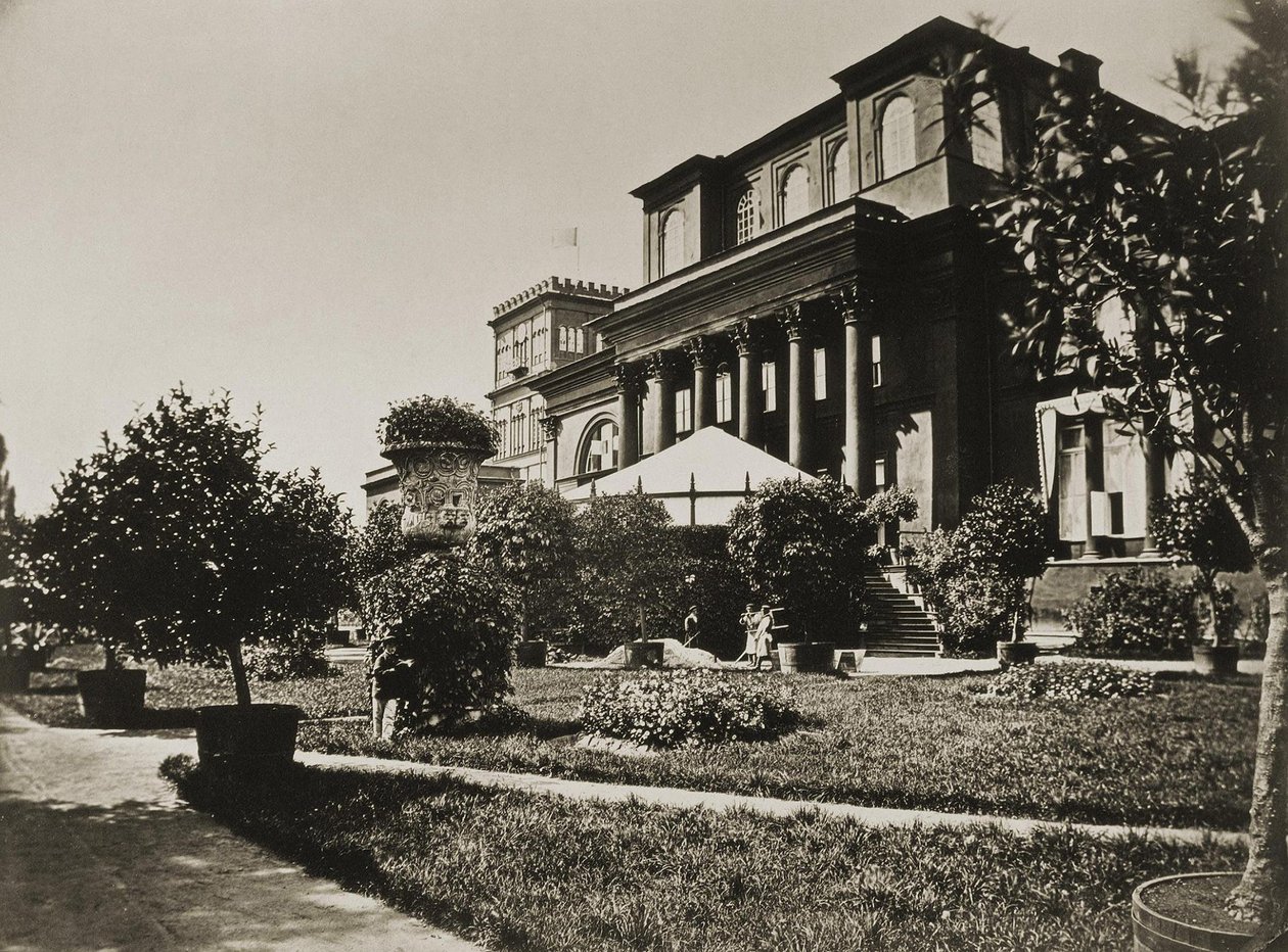 戈梅利的Paskevich Residence，1860年代 作者 乔万尼·比安奇（Giovanni Bianchi）