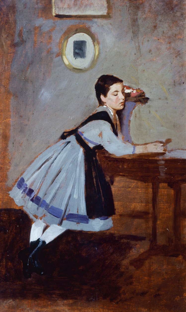 乔万尼-波尔迪尼（1842-1931）的《阿莱德-班蒂》（Alaide Banti）。 作者 乔凡尼·博尔迪尼（Giovanni Boldini）