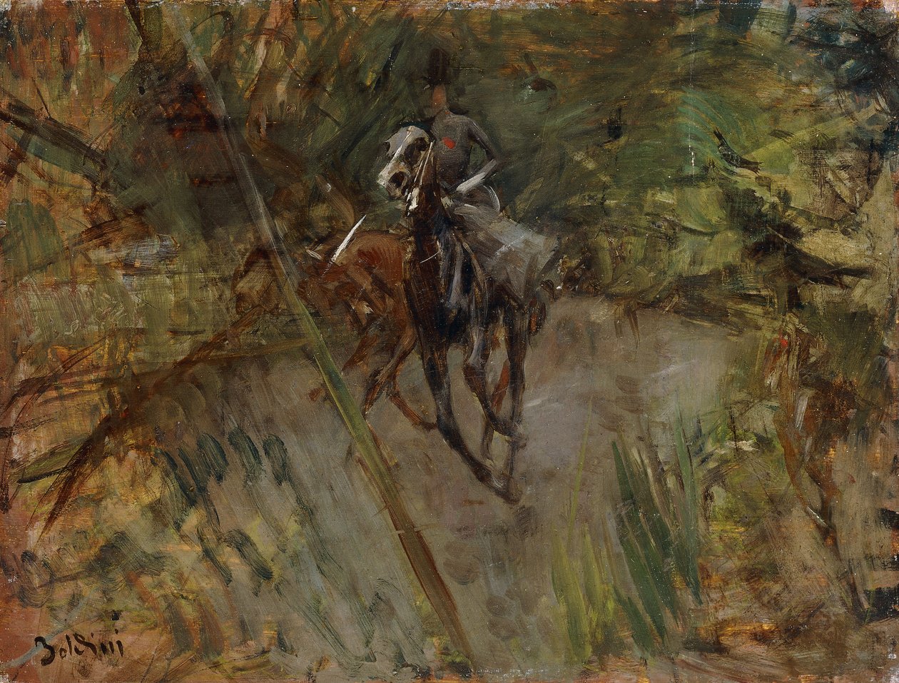亚马逊，1883年 作者 乔凡尼·博尔迪尼（Giovanni Boldini）