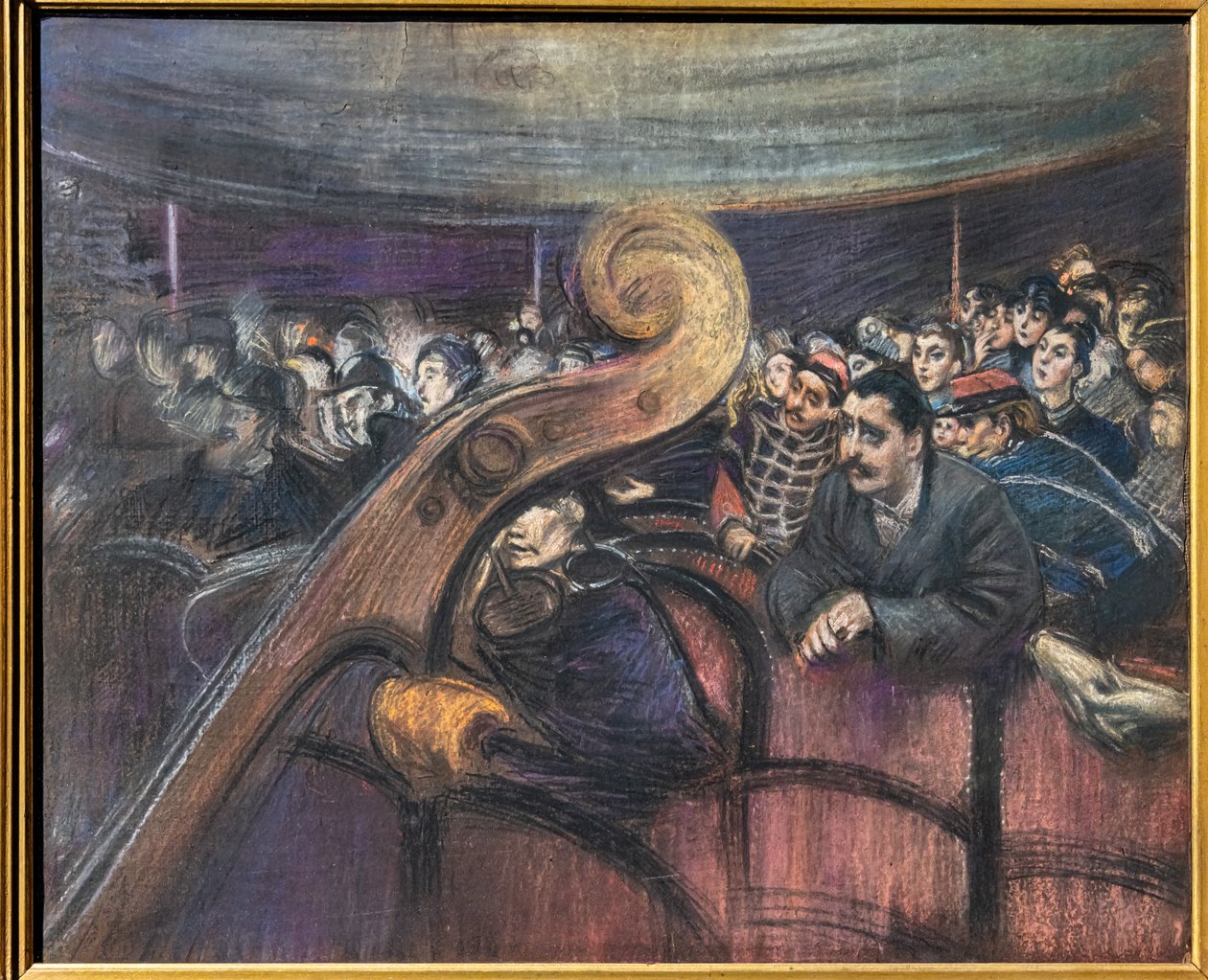 在剧院 作者 乔凡尼·博尔迪尼（Giovanni Boldini）