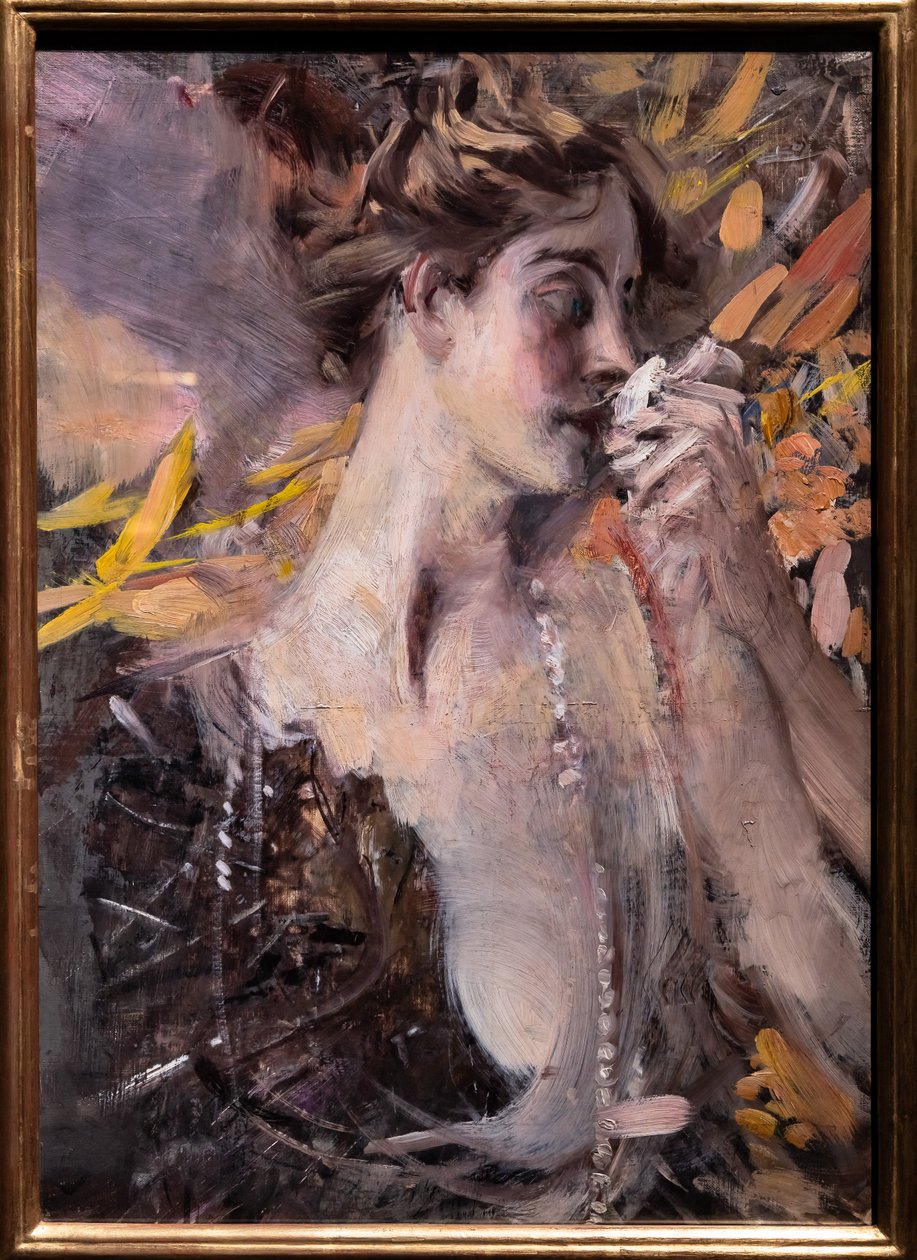 哭泣的女人 作者 乔凡尼·博尔迪尼（Giovanni Boldini）