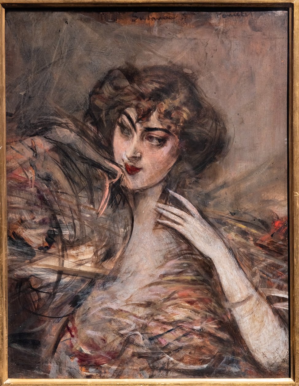 正面肖像 作者 乔凡尼·博尔迪尼（Giovanni Boldini）