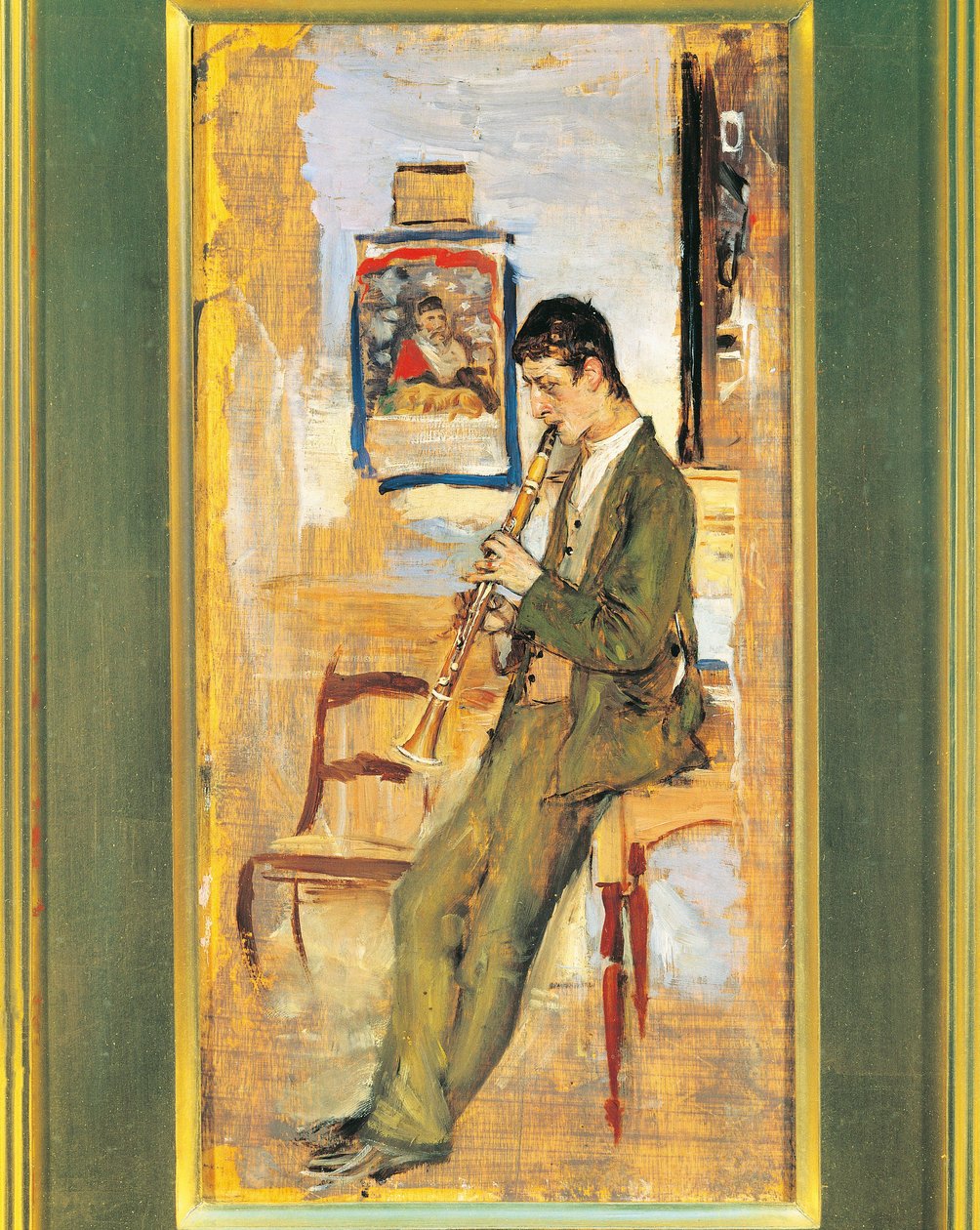 意大利，克拉里诺球员 作者 乔凡尼·博尔迪尼（Giovanni Boldini）