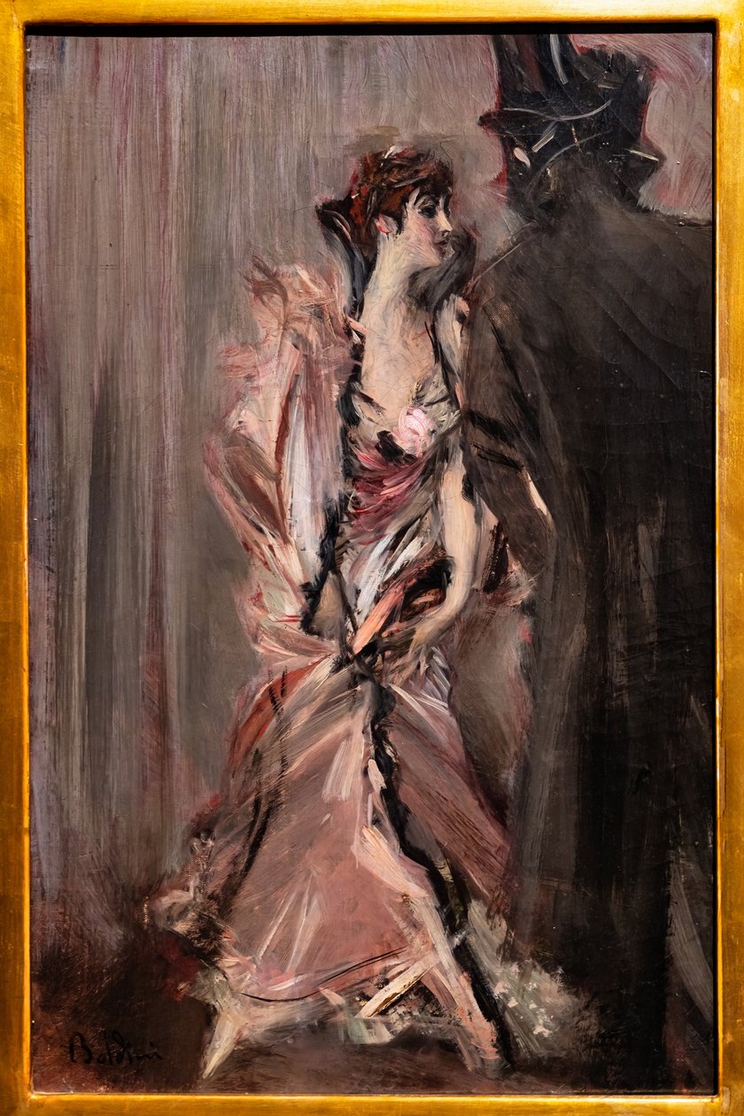 离开球 作者 乔凡尼·博尔迪尼（Giovanni Boldini）