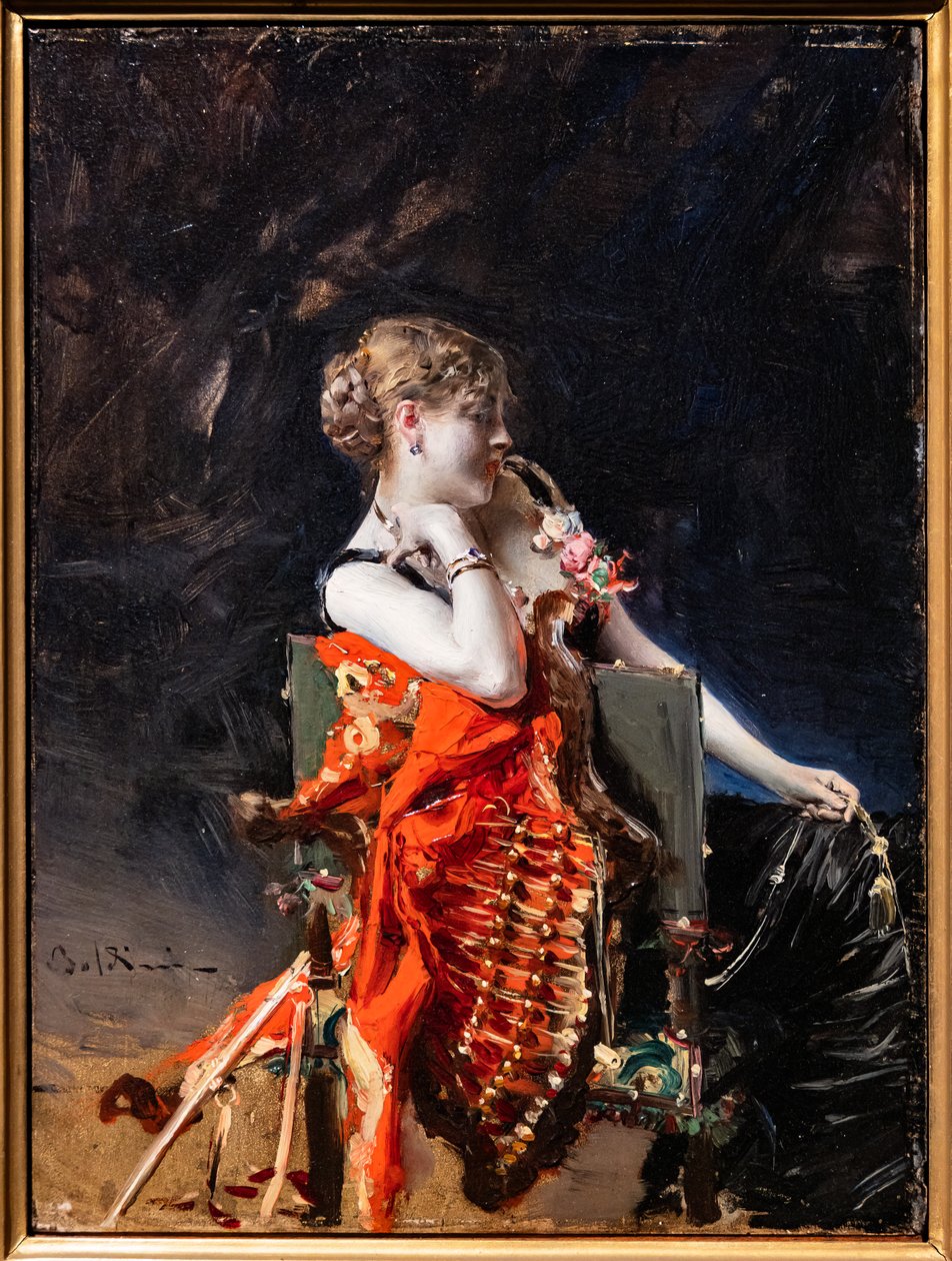 X 女士 作者 乔凡尼·博尔迪尼（Giovanni Boldini）