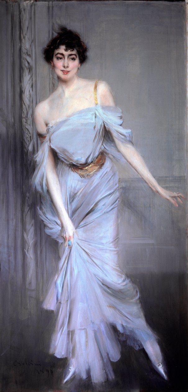 查尔斯·马克斯夫人 作者 乔凡尼·博尔迪尼（Giovanni Boldini）