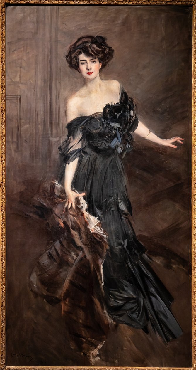 内米多夫小姐 作者 乔凡尼·博尔迪尼（Giovanni Boldini）