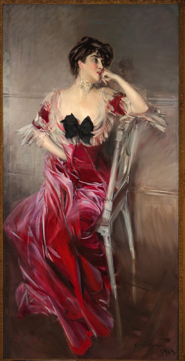 贝尔小姐 作者 乔凡尼·博尔迪尼（Giovanni Boldini）