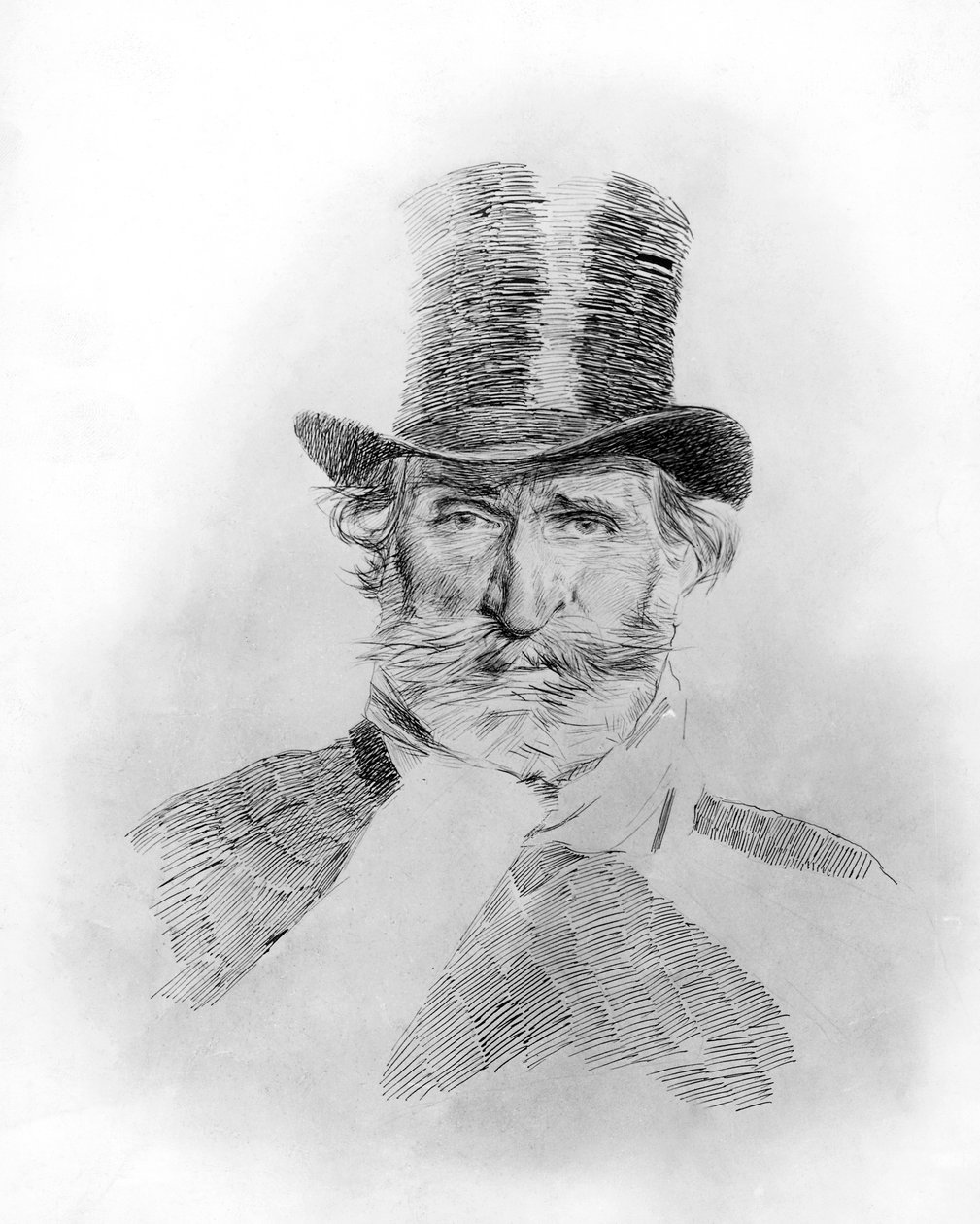 朱塞佩-威尔第的画像（Roncole Verdi 作者 乔凡尼·博尔迪尼（Giovanni Boldini）