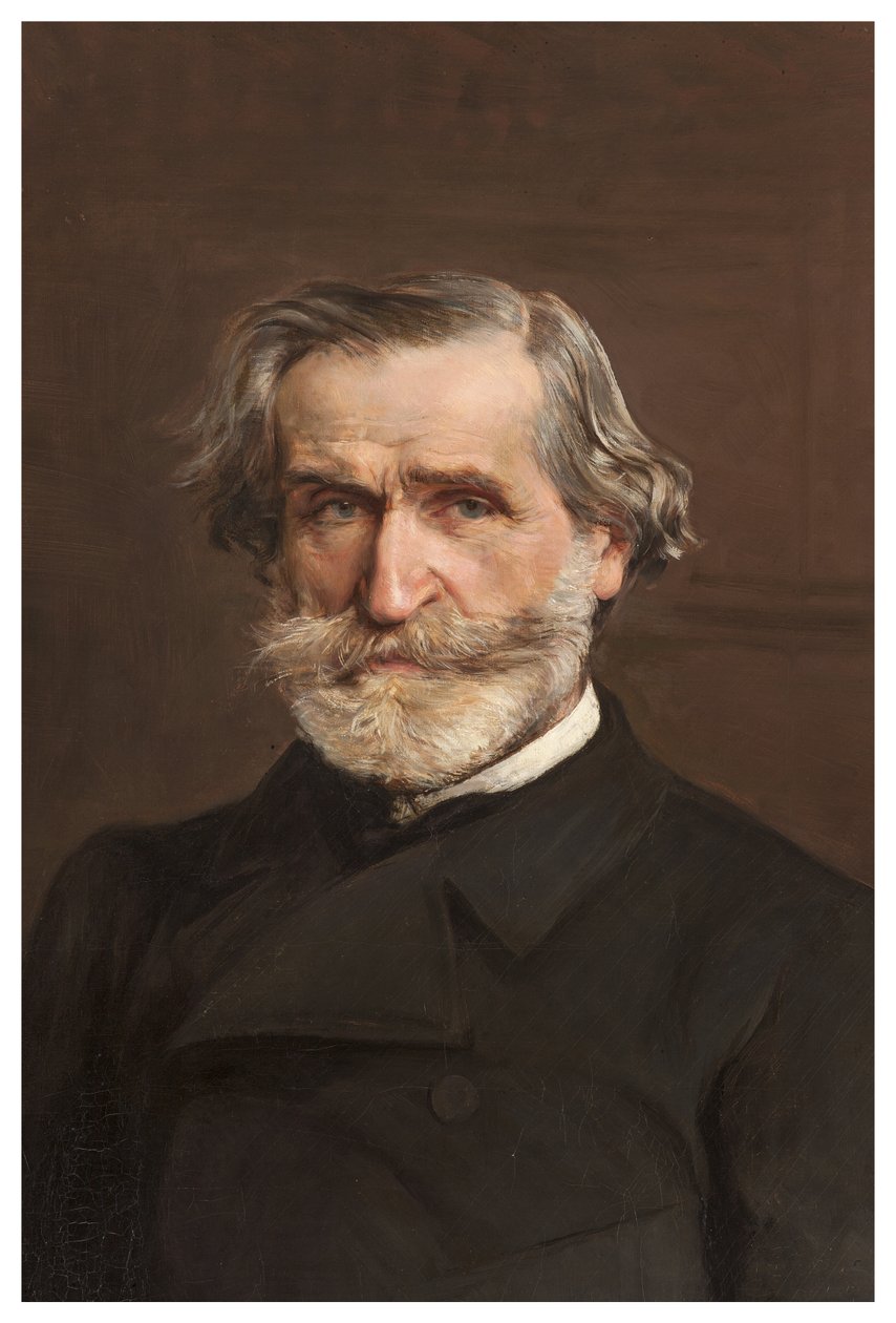 朱塞佩威尔第的肖像，1886年 作者 乔凡尼·博尔迪尼（Giovanni Boldini）