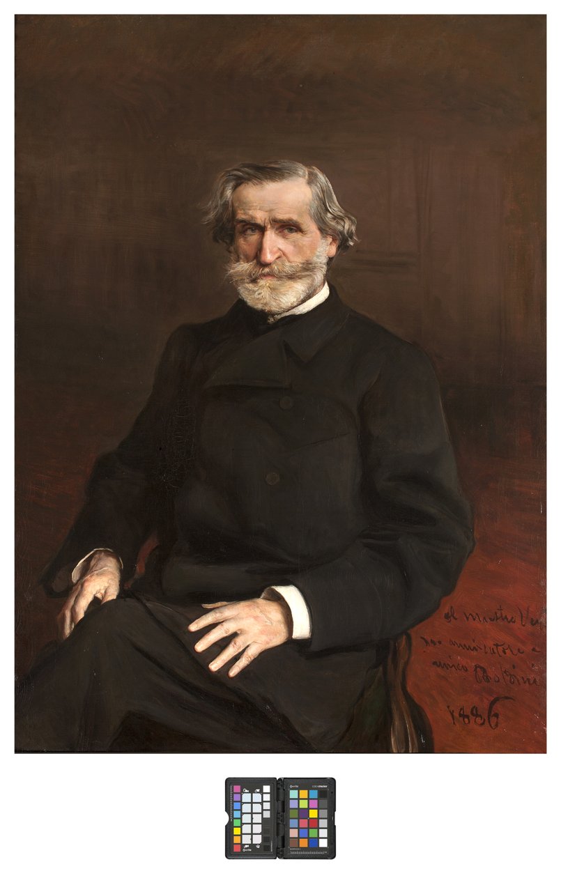 朱塞佩威尔第的肖像，1886年 作者 乔凡尼·博尔迪尼（Giovanni Boldini）