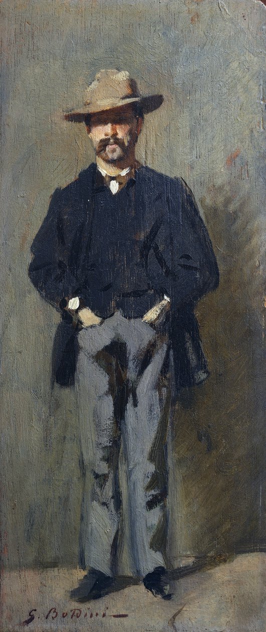 莱奥波尔多·皮萨卡尼的肖像 作者 乔凡尼·博尔迪尼（Giovanni Boldini）