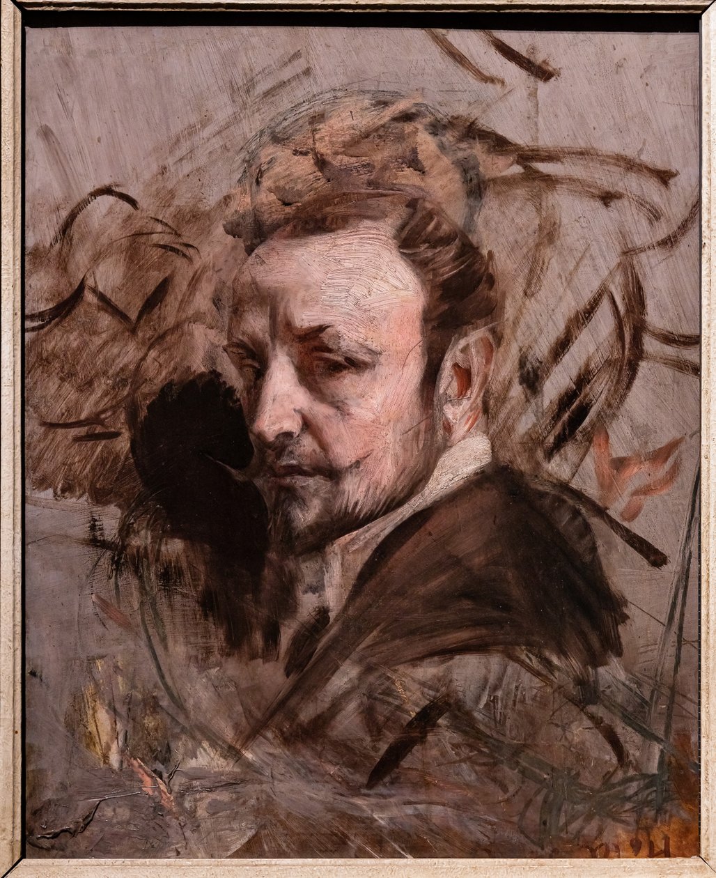 自画像 作者 乔凡尼·博尔迪尼（Giovanni Boldini）