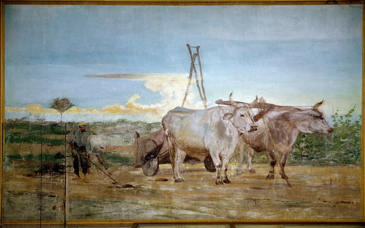 收集的动物粪便（布面油画 作者 乔凡尼·博尔迪尼（Giovanni Boldini）