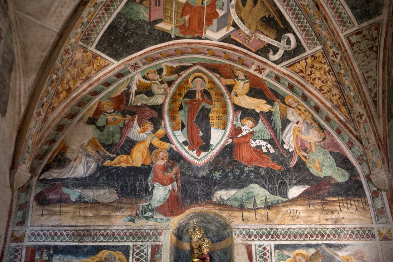 阿森松，约1492年（新鲜）。 作者 乔凡尼·卡纳维西奥（Giovanni Canavesio）