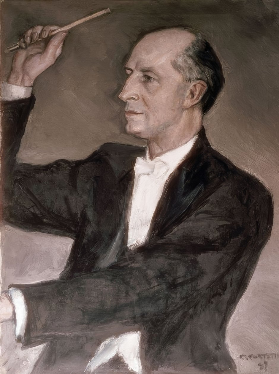 Carl Adolph Schuricht 作者 乔凡尼·科斯特蒂（Giovanni Costetti）