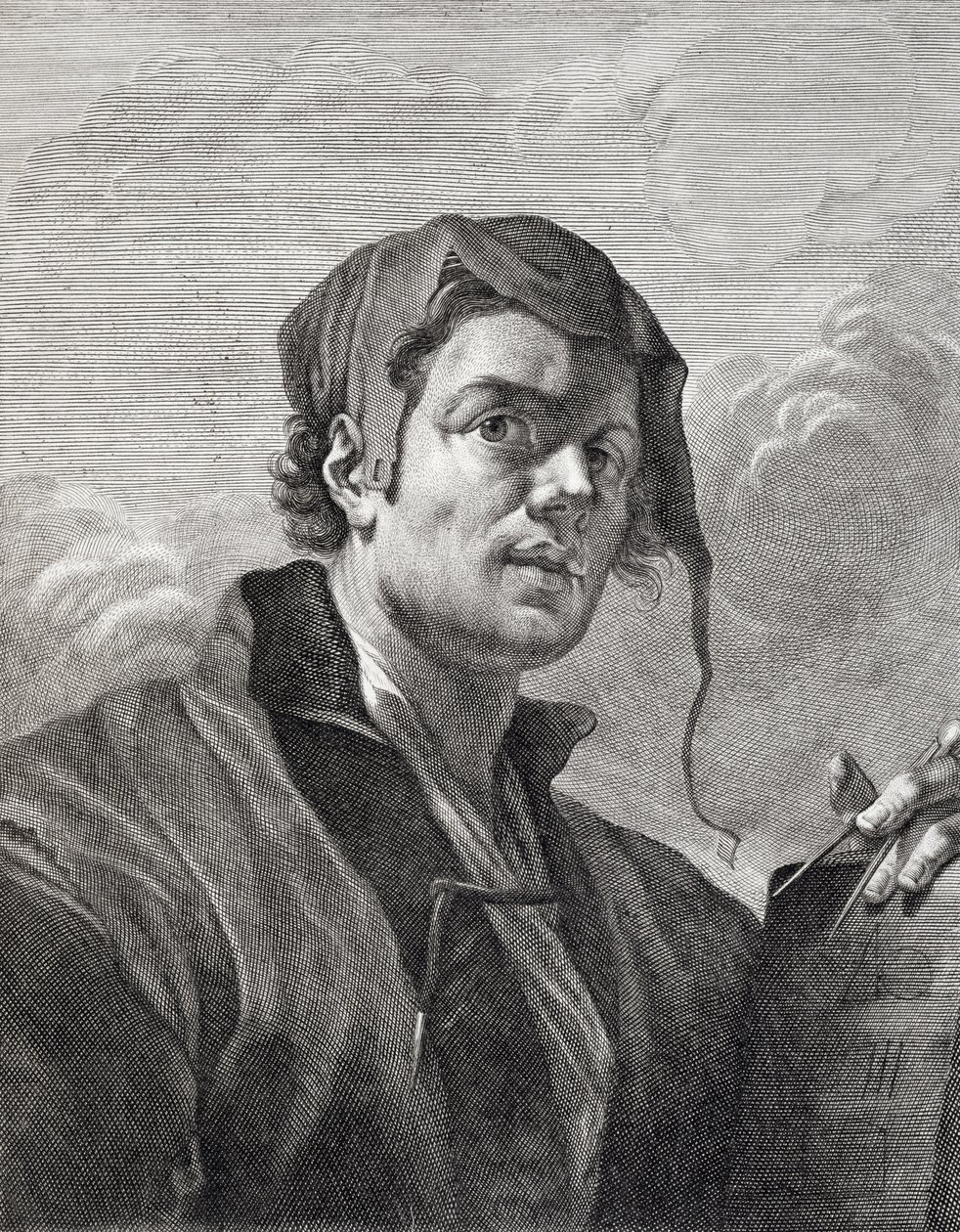 Gerrit van Honthorst（1590-1656），由Cosimo Mogalli（1667-1730）雕刻 作者 乔瓦尼·多梅尼科·费雷蒂