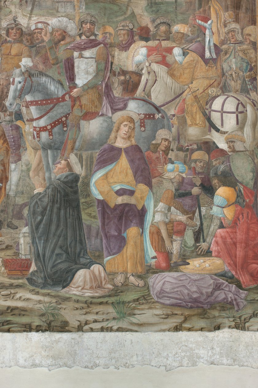 米兰，Cenacolo Vinciano 餐厅，多纳托·蒙托法诺，基督受难 作者 乔瓦尼·多纳托·蒙托法诺