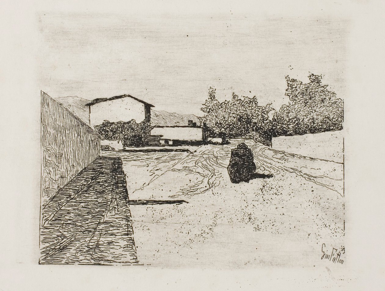 A 街道 作者 乔凡尼·法托里（Giovanni Fattori）
