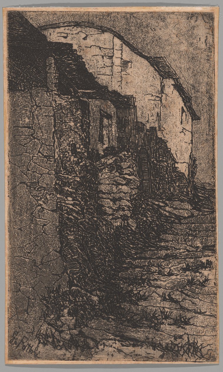 包科，罗马附近 作者 乔凡尼·法托里（Giovanni Fattori）